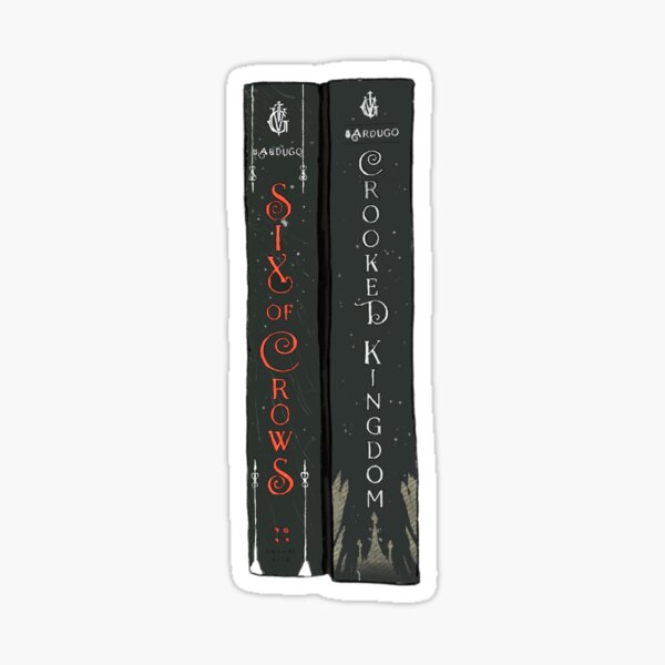 Aperçu de l'œuvre Pile de livres de duologie Six of Crows créée et vendue par georgieeneshop.