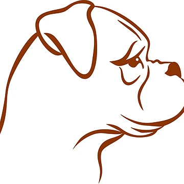Artwork thumbnail, Boxer dog by RICK00