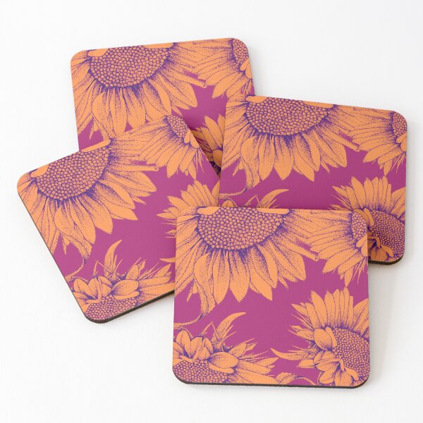 Item preview, Bright Orange Sunflowers designed and sold by Flower Magic .