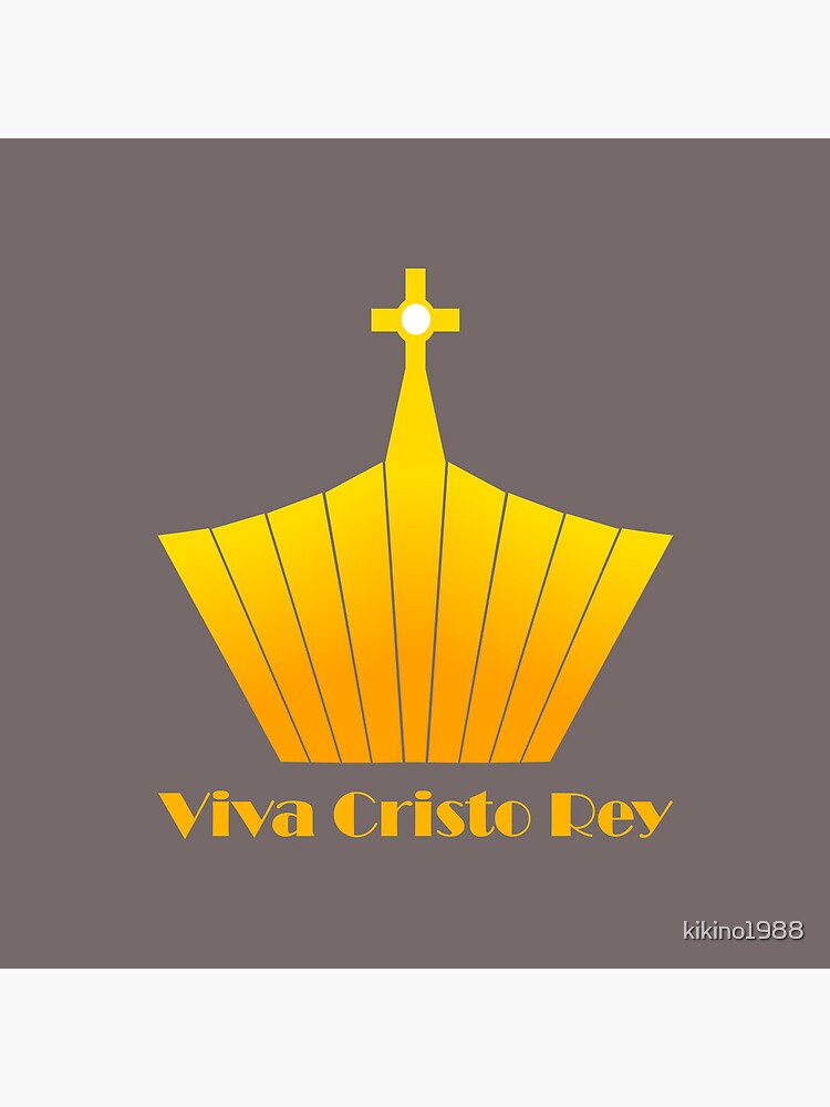 Imagen 2 de 2, Bolsa de tela con la obra Viva Cristo rey, diseñada y vendida por kikino1988.