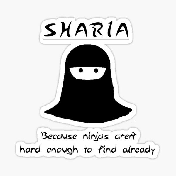 Sharia Law No Sticker