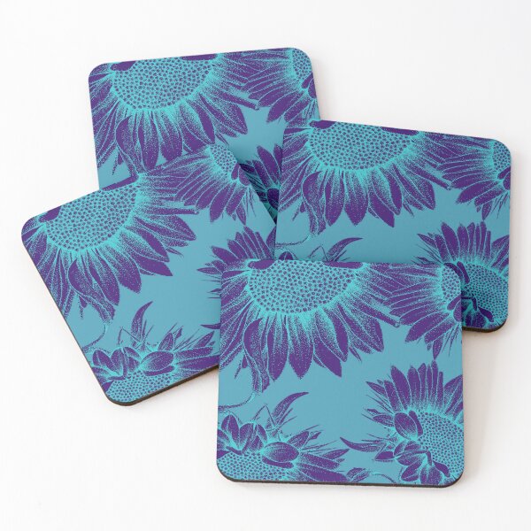 Item preview, Blue Sunflowers designed and sold by Flower Magic .