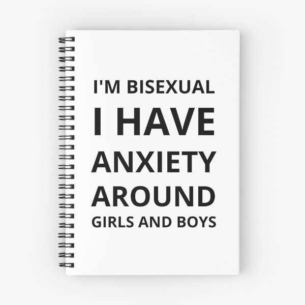 Item preview, I'm Bisexual I Have Anxiety Around Girls And Boys designed and sold by LuckyKermit.