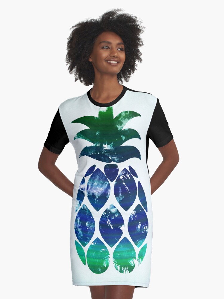 pineapple t shirt dress