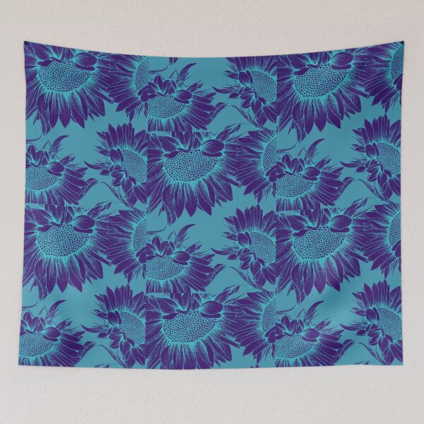 Item preview, Blue Sunflowers designed and sold by Flower Magic .