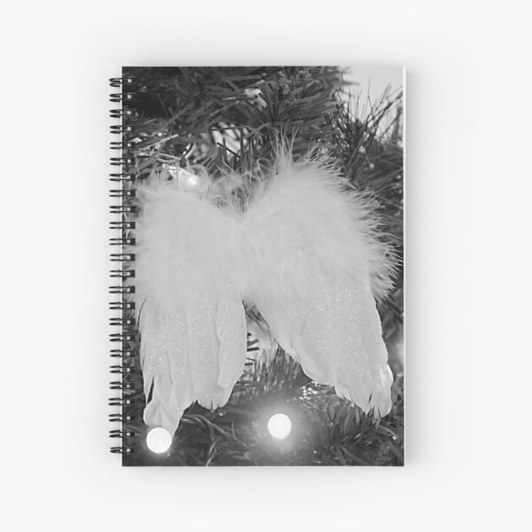 Angel Wings Spiral Notebook