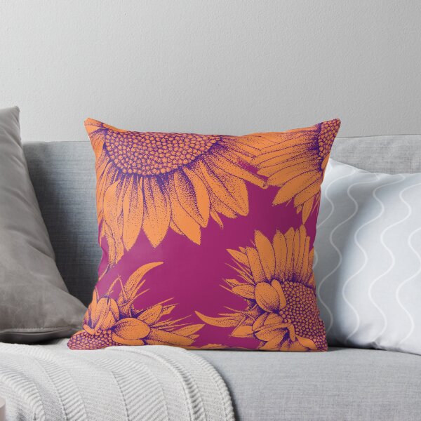 Item preview, Bright Orange Sunflowers designed and sold by Flower Magic .
