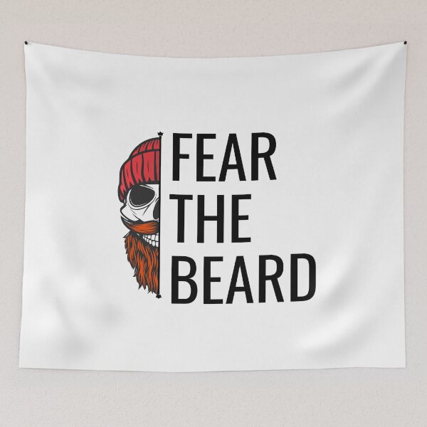 Item preview, Fear the beard - winter edition  design designed and sold by ALLURE-minimal.