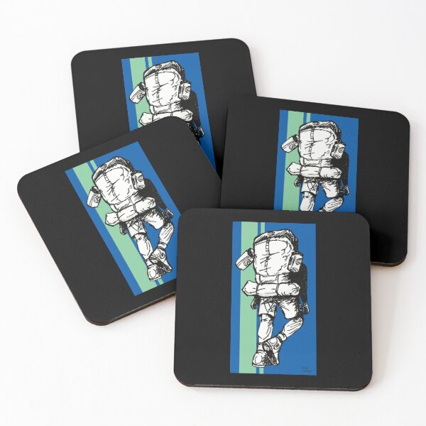 Item preview, Backpacker Bluegreen Sticker designed and sold by carurbrenda.