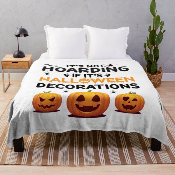 Item preview, It's Not Hoarding If It's Halloween Decorations designed and sold by finchestee.