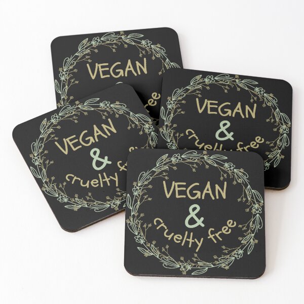 Item preview, Vegano y libre de crueldad designed and sold by EvergreenWhimsy.