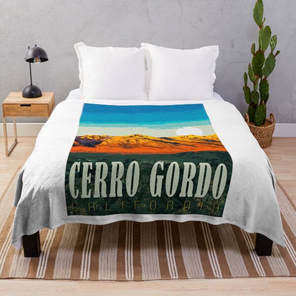 Item preview, Cerro Gordo Mount Whitney Travel Poster designed and sold by SJMexplores.