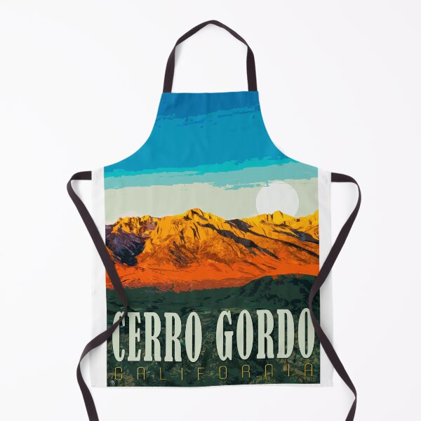 Item preview, Cerro Gordo Mount Whitney Travel Poster designed and sold by SJMexplores.