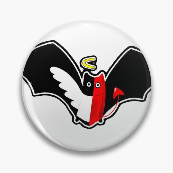 Artikelvorschau, Halloween-Fledermaus als Engel/Teufel verkleidet entworfen und verkauft von saint-shores.