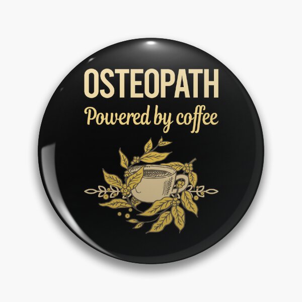 Item preview, Powered By Coffee Osteopath designed and sold by cossinulsesj.
