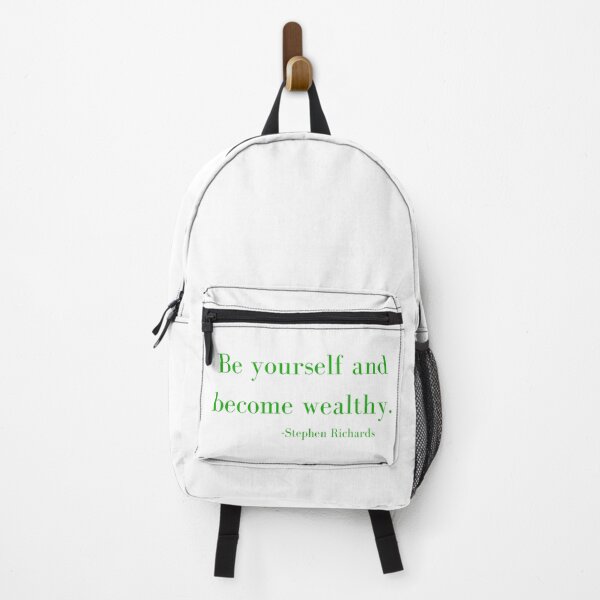 Item preview, Be yourself and become wealthy - Stephen Richards designed and sold by Rechtop.