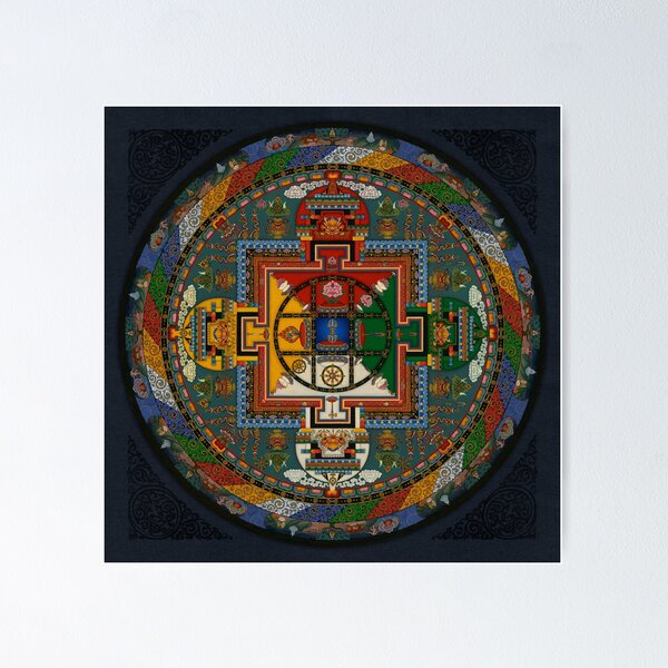 Item preview, Mandala of Yamantaka designed and sold by Deanna Gardam.
