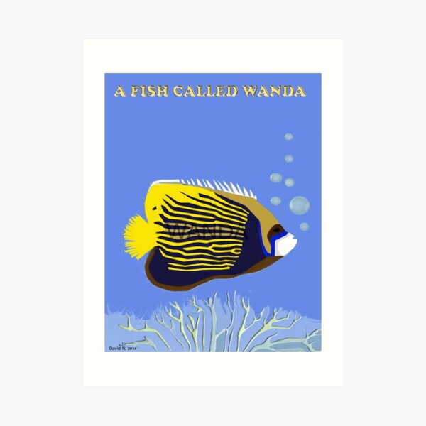 A Fish Called Wanda Art Print