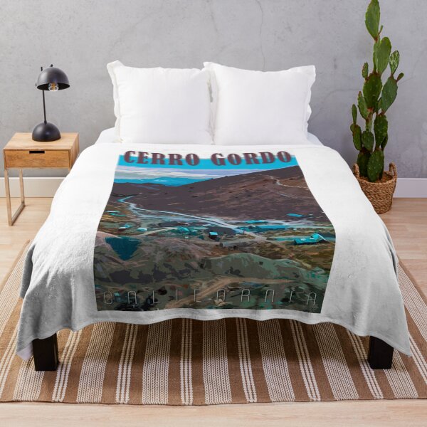 Item preview, Cerro Gordo Ghost Town Travel Poster designed and sold by SJMexplores.
