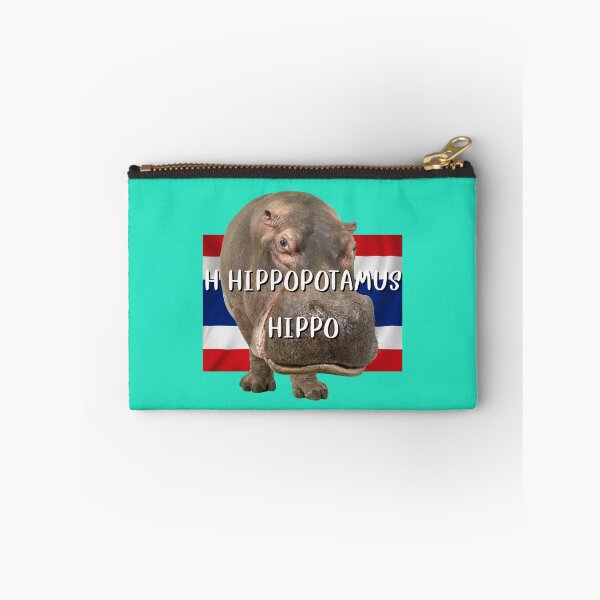 Item preview, ็H Hippopotamus Hippo, english alphabet to thai translation  designed and sold by pookamon14.