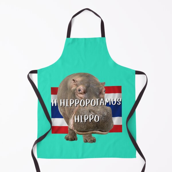 Item preview, ็H Hippopotamus Hippo, english alphabet to thai translation designed and sold by pookamon14.