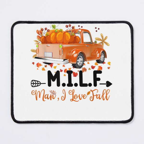 Item preview, MILF MAN I LOVE FALL Funny Truck Pumpkin Autumn Fall Lover designed and sold by RonniePotter78.