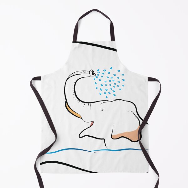 Item preview, Bathing elephant designed and sold by AnuNP.