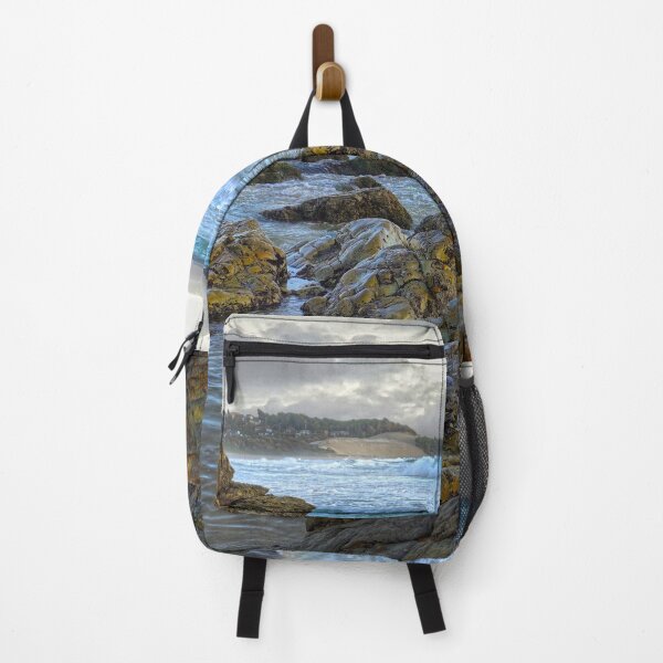 Item preview, Storm Clouds over Stormy Seas and Rocky Beach designed and sold by outdoorsinn.