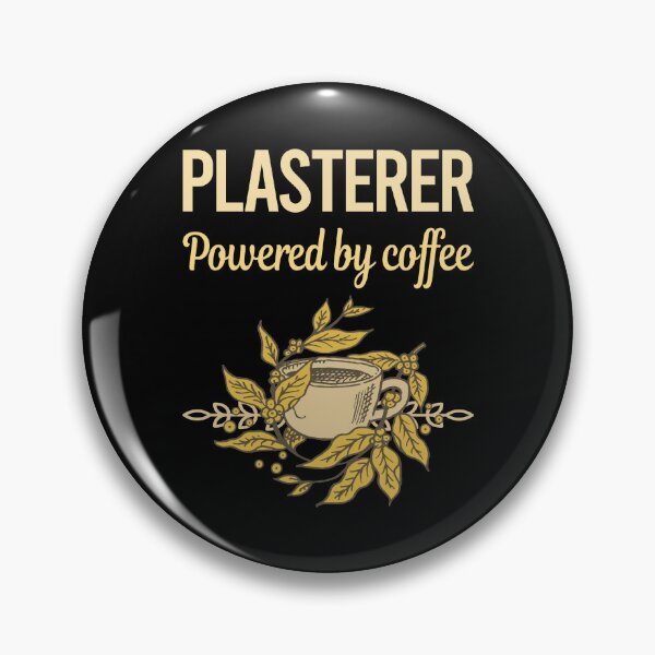 Item preview, Powered By Coffee Plasterer designed and sold by cossinulsesj.