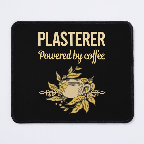 Item preview, Powered By Coffee Plasterer designed and sold by cossinulsesj.