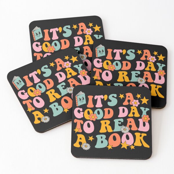 Item preview, Its a Good Day To Read a Book Groovy Library Reading Lovers designed and sold by JokeGysen.