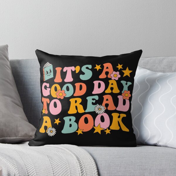 Item preview, Its a Good Day To Read a Book Groovy Library Reading Lovers designed and sold by JokeGysen.