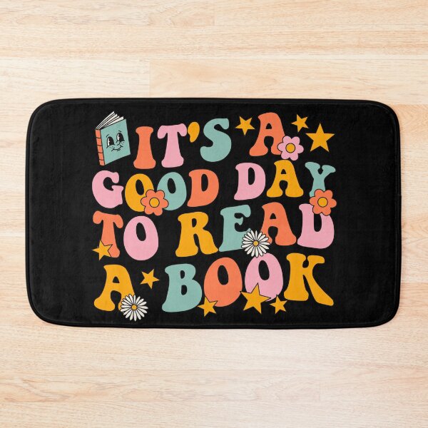 Item preview, Its a Good Day To Read a Book Groovy Library Reading Lovers designed and sold by JokeGysen.