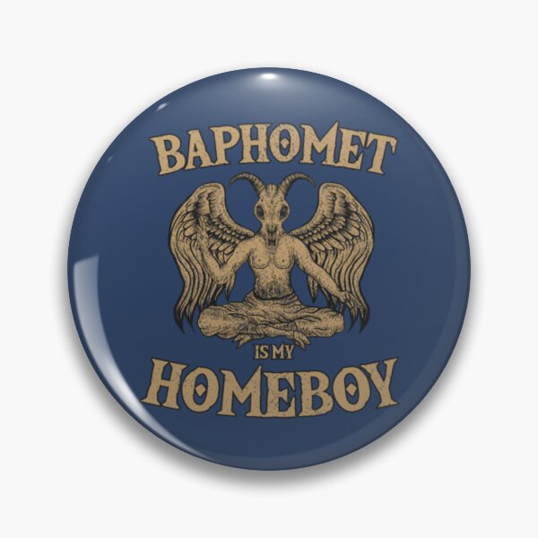 Artikelvorschau, Baphomet ist mein Homeboy satanischer Satanismus Luzifer entworfen und verkauft von AntonyVegar.
