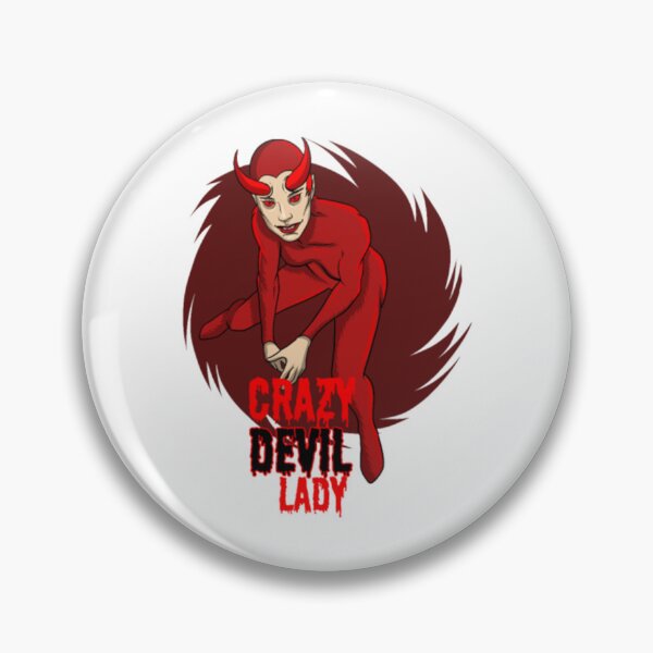 Artikelvorschau, Dämon Crazy Devil Lady Geschenk entworfen und verkauft von AntonyVegar.
