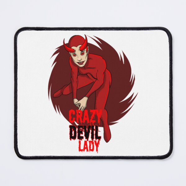 Item preview, Demon Crazy Devil Lady Gift designed and sold by AntonyVegar.