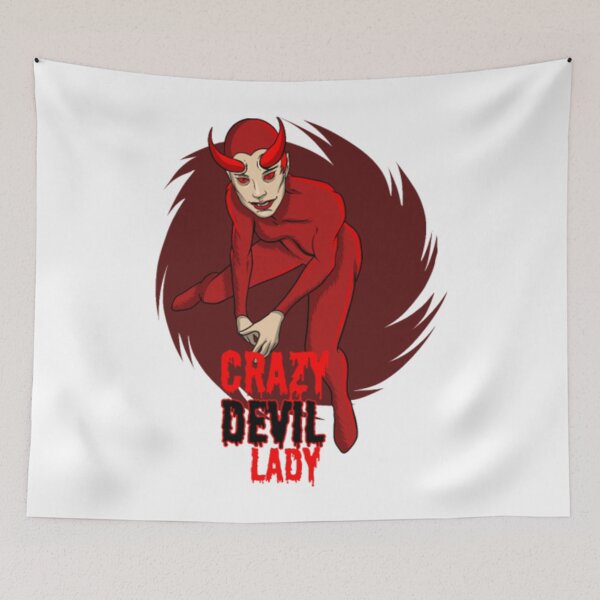 Item preview, Demon Crazy Devil Lady Gift designed and sold by AntonyVegar.