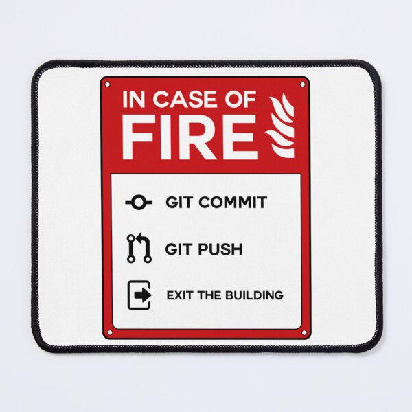 Item preview, In case of fire git   designed and sold by WearStormLily.