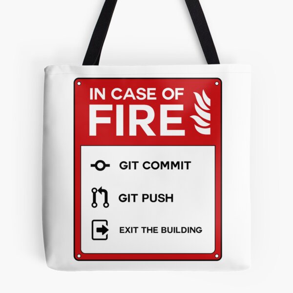 Item preview, In case of fire git   designed and sold by WearStormLily.