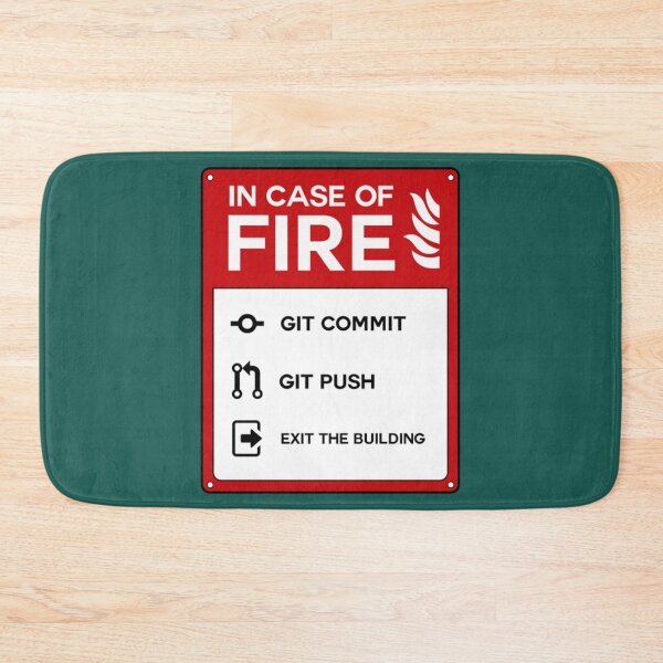 Item preview, In case of fire git   designed and sold by WearStormLily.