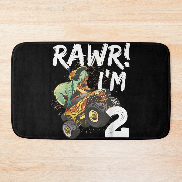 Item preview, Rawr I'm 2 Bday Monster Truck Dinosaur T Rex 2nd Birthday  designed and sold by charalphe.