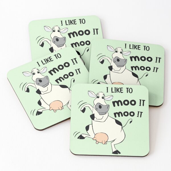 Item preview, I Like To Moo It Moo It - Funny Cow designed and sold by RMelissart.