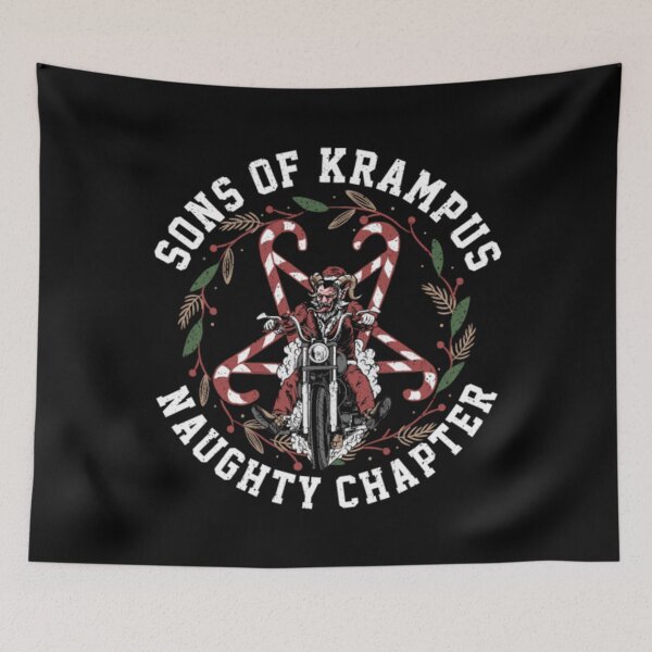 Item preview, Krampus Ugly Christmas Scary Krampus Peeper Gifts designed and sold by AntonyVegar.