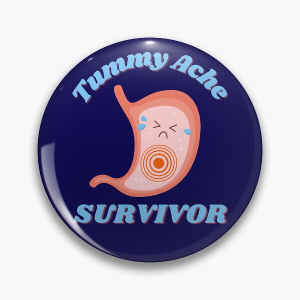 Item preview, Vintage Tummy Ache Survivor - Cute Kawaii  designed and sold by LoveSeasonz.