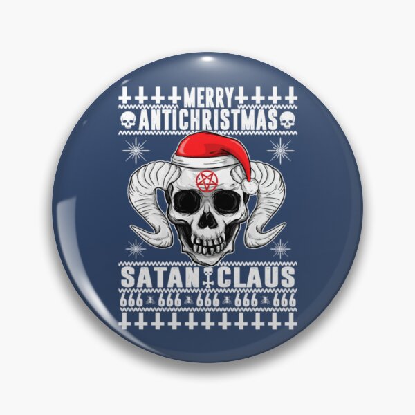 Artikelvorschau, Fröhliche Antiweihnachten - Satan Claus Ugly Sweater entworfen und verkauft von AntonyVegar.