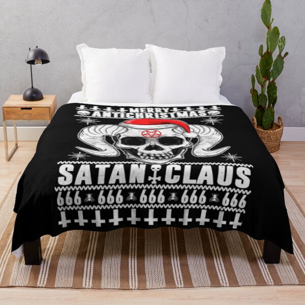 Item preview, Merry Antichristmas - Satan Claus Ugly Sweater designed and sold by AntonyVegar.
