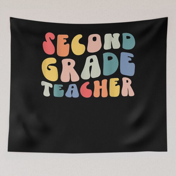 Item preview, Groovy Vintage 2nd Second Grade Teacher Back To School Gifts  designed and sold by charalphe.