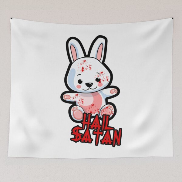 Item preview, PAGAN SATAN LUCIFER SATANIST CUTE HAIL designed and sold by AntonyVegar.