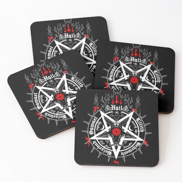 Item preview, Red Accented Hail Baphomet Sacred Geometry designed and sold by AntonyVegar.