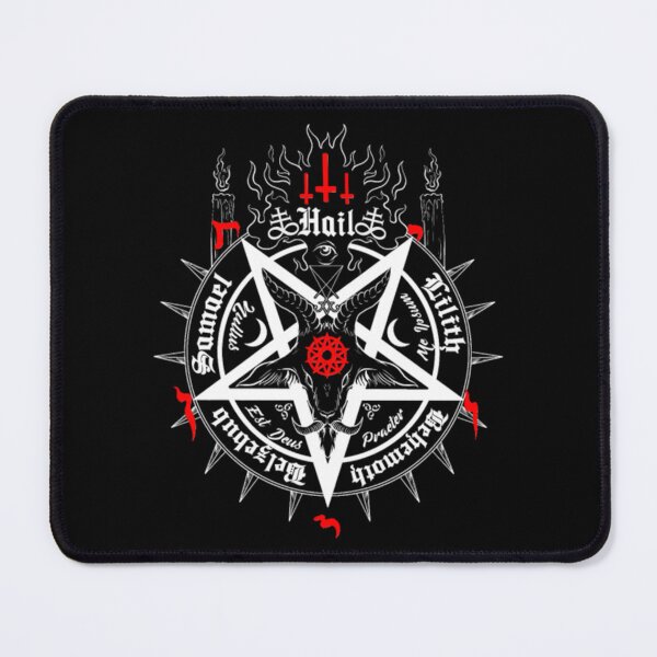 Item preview, Red Accented Hail Baphomet Sacred Geometry designed and sold by AntonyVegar.
